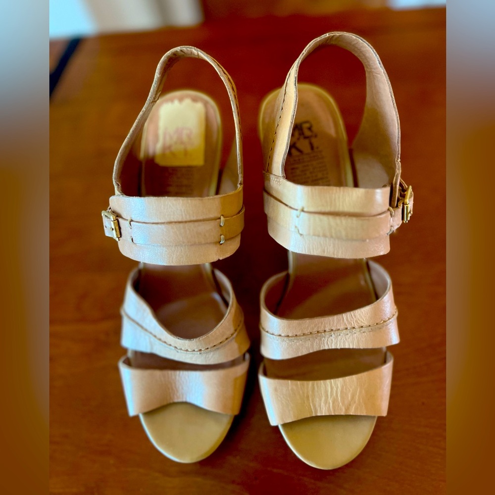MRKT Platform Cork Sandal